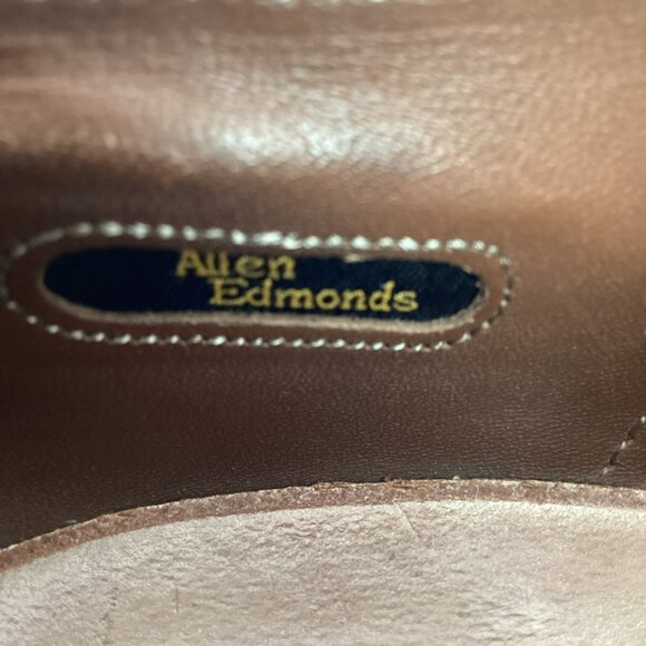 Allen Edmonds Danbury Leather Oxford Dress Shoes Mens 9D Black - Picture 12 of 12